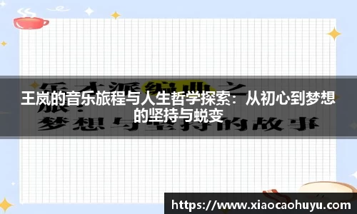 王岚的音乐旅程与人生哲学探索：从初心到梦想的坚持与蜕变